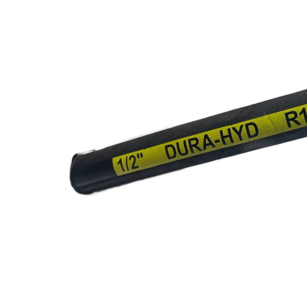 thumbnail image 2 of Gator 100R16-08 Hydraulic Hose – 1/2" ID X 50ft, 2-Wire, 5000 PSI, Flame Resistant 2 of 5