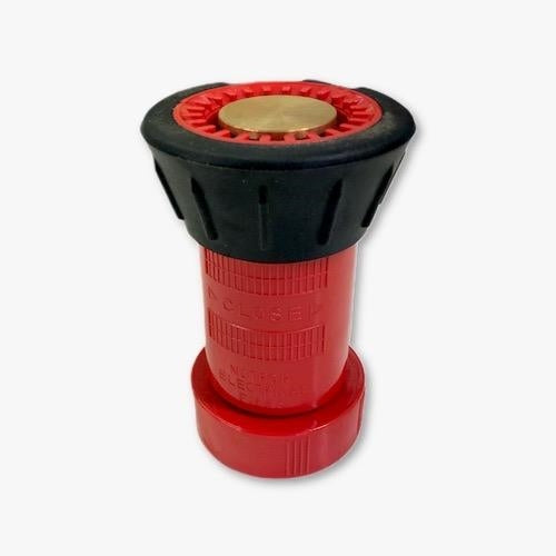 Red Poly Fog Nozzle (1-1/2") NPT -100 PSI