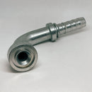 G20416-2020 (20GS-20FLC90-150) 1 1/4" Hose X 1 1/4" O-Ring Flange CAT 90 Degree