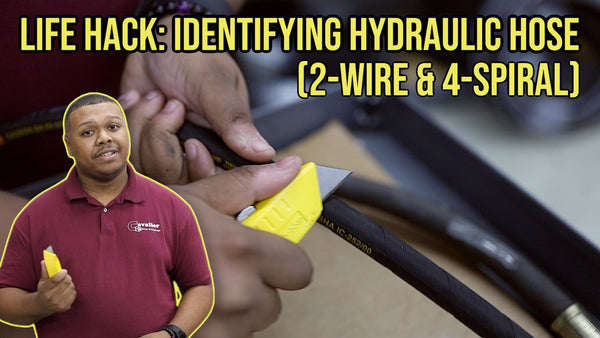 Life Hack: How to identify 2-Wire or 4-Spiral Hydraulic Hose