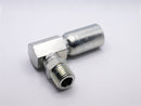 06U-M08 (3/8" Hose X 1/2" NPT Male Swivel 90 Fitting)