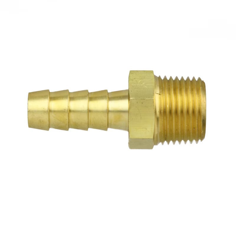 Brass Hose Barb Male Pipe Rigid