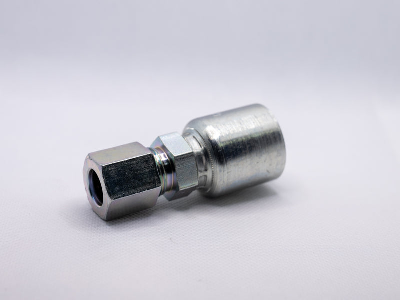 A06Z-756 (3/8" Hose x 3/8" Tube x 9/16-18" Thread Flareless Tube Rigid 1AA6MT6) Equal to 06Z756 - Z Series Interchange