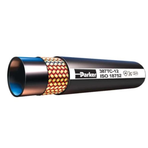 PARKER (4 PACK) Hydraulic Hose Male JIC 37° Rigid 3/8