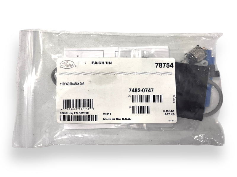 Gates 707 Digital Meter Cord (OLD STYLE Cord) 7482-0747