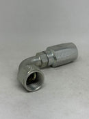 100R5 Reusable Hydraulic Fitting 12X12 FJ90 (5/8" Hose x 3/4" Female JIC90)