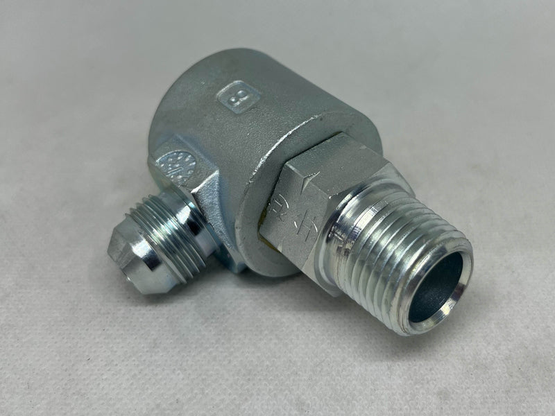 LS-2501 (Male JIC to Male Pipe Elbow 90 Swivel)
