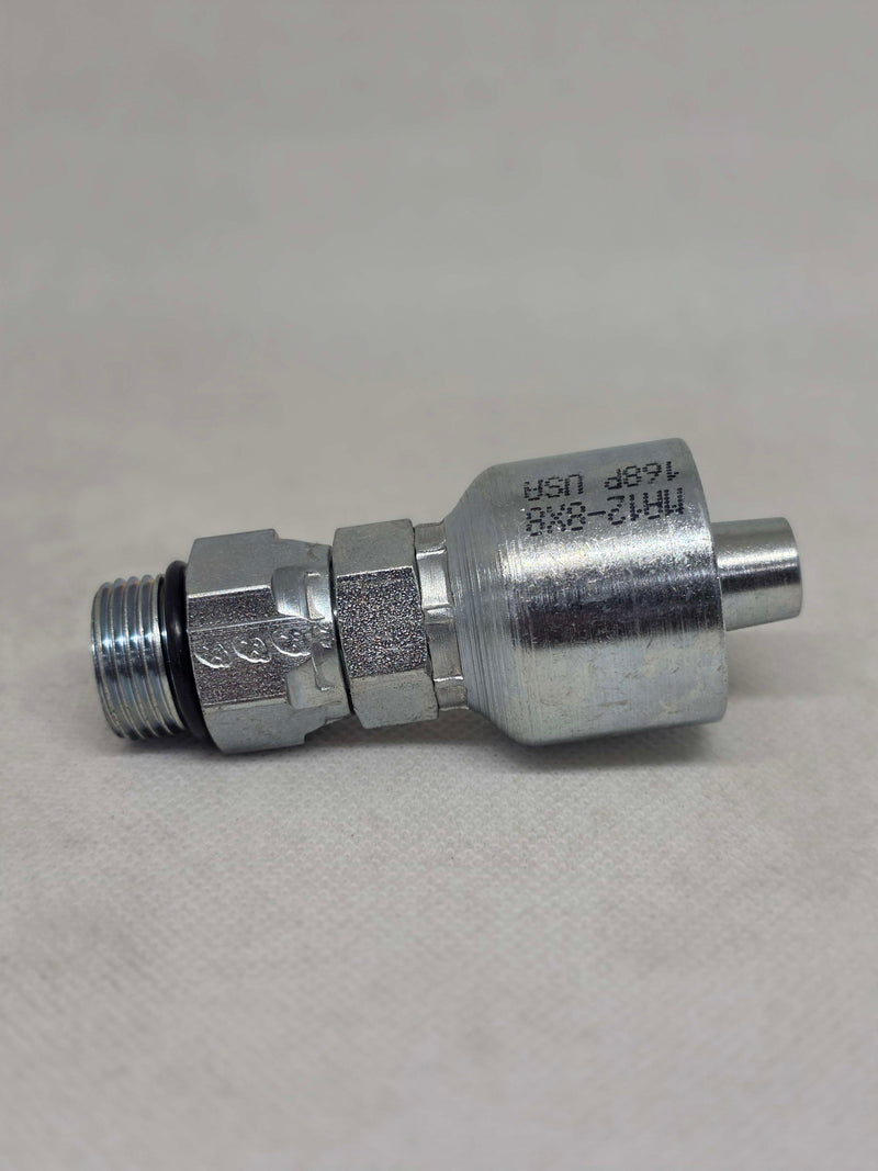 MA12-08x08 (1/2" Hose x 1/2" ORB Male Swivel Fitting) Equal to G25121-0808
