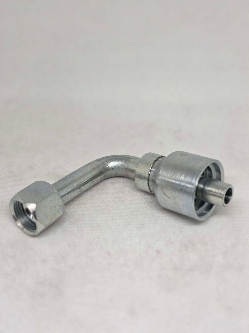 MA27-06x06 (3/8" Hose x 3/8" Female JIC 90 Long Drop Degree Fitting) Equal to G251810-0606