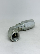 100R5 Reusable Hydraulic Fitting 06X06 FS90 (5/16" Hose x 3/8" FS 90)