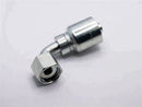 MFF90-12-36 (3/4" Hose x 36mm x 1.5 Nut Metric Female Flat Face 90 Degree Elbow)