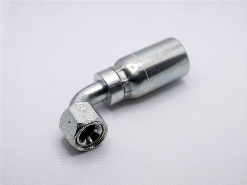 04U-666 (1/4" Hose X 3/8" Female JIC 90 Fitting)