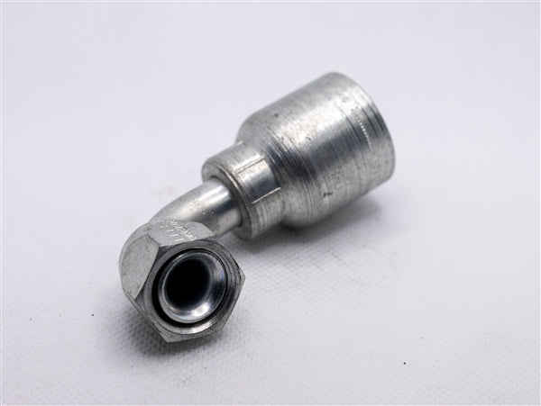 06Z-666 (3/8" Hose x 3/8" Female JIC 90 Short Drop 1AA6FJB6)