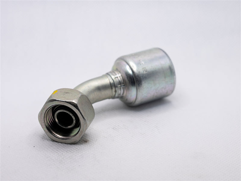 G25831-1212 (12G-12FBSPORX45) 3/4" Hose x 3/4" - Female BSPP O-Ring Swivel 45