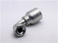 A04Z-664 (1/4" Hose x 1/4" Female JIC 90 Short Drop 1AA4FJB4) Equal to 04Z664 - Z Series Interchange