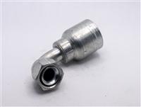 A04Z-666 (1/4" Hose x 3/8" Female JIC 90 Short Drop 1AA6FJB4) Equal to 04Z666 - Z Series Interchange