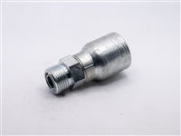 08Z-E70 (1/2" Hose x 5/8" Male O-Ring Flat Face  1AA10MR8)
