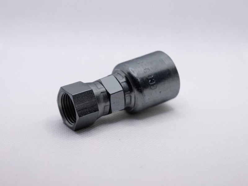 SS-43-0810FJ (1/2" Hose x 5/8" Stainless Steel Female JIC Fittings) Equal to 10643-10-8C