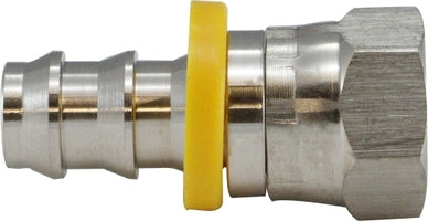 316 Stainless Steel Push-Lock - Female SAE 45 / JIC 35 Swivel