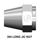 304 LONG JIC NUT