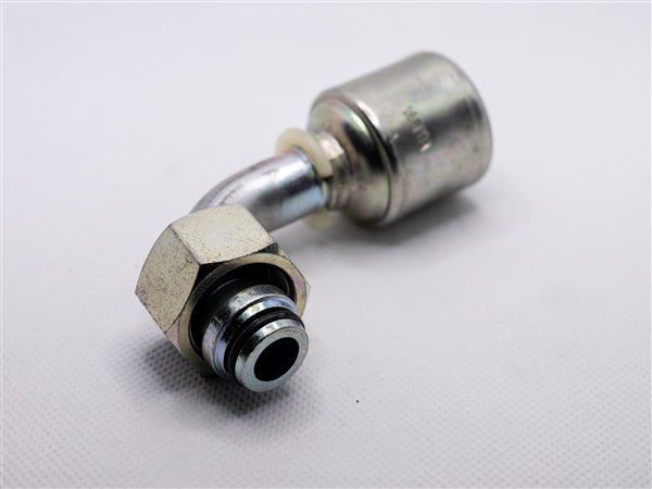 G25832-0404 (4G-4FBSPORX90) 1/4" Hose X 1/4" Female BSPP O-Ring Swivel 90