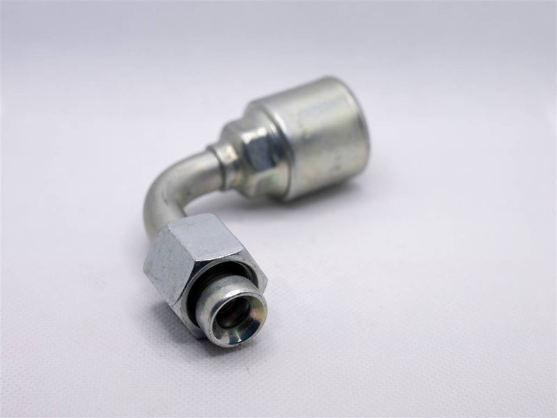 G25181-0810 (8G-10FJX90L) 1/2" Hose X 5/8" Female JIC 90 Long Drop