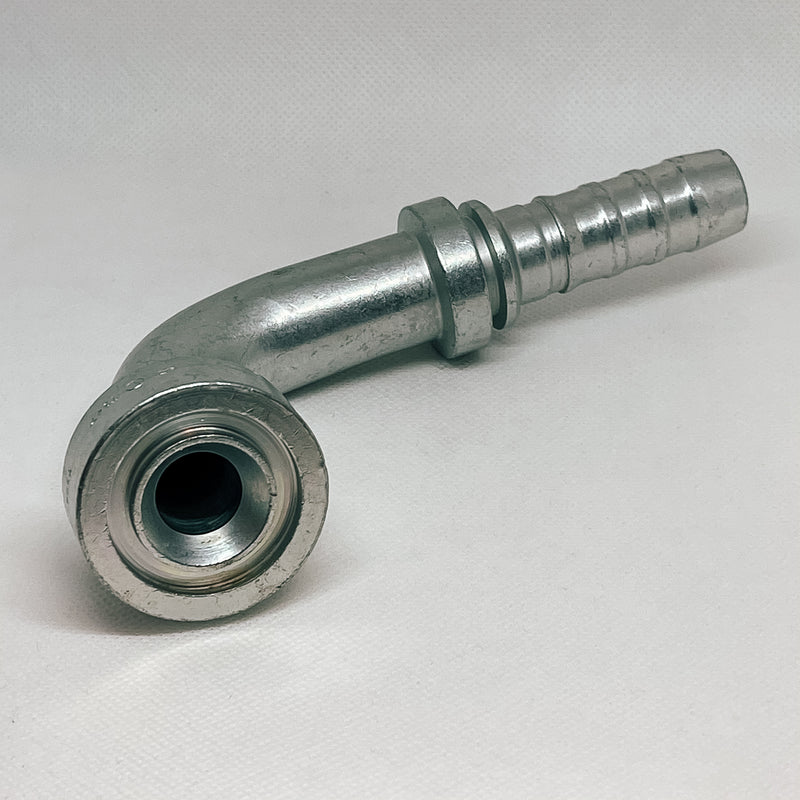 G20416-1616 (16GS-16FLC90-132) 1" Hose X 1" O-Ring Flange CAT 90 Degree