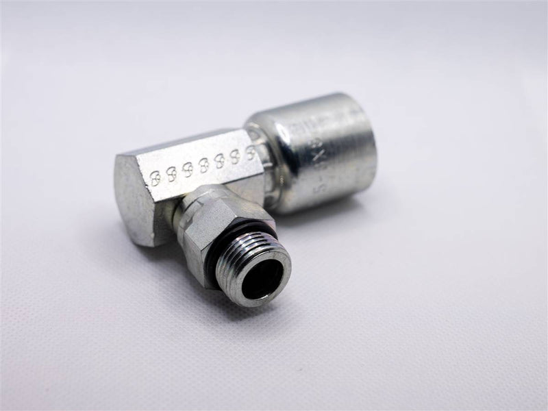 GC15-06X06 (3/8" Hose x 3/8" ORB Male 90 Swivel Fitting) Equal to 10L43-06-06