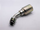 GC19-04X04 (1/4" Hose x 1/4" Male Inverted Flare 45) Equal to 16743-04-04