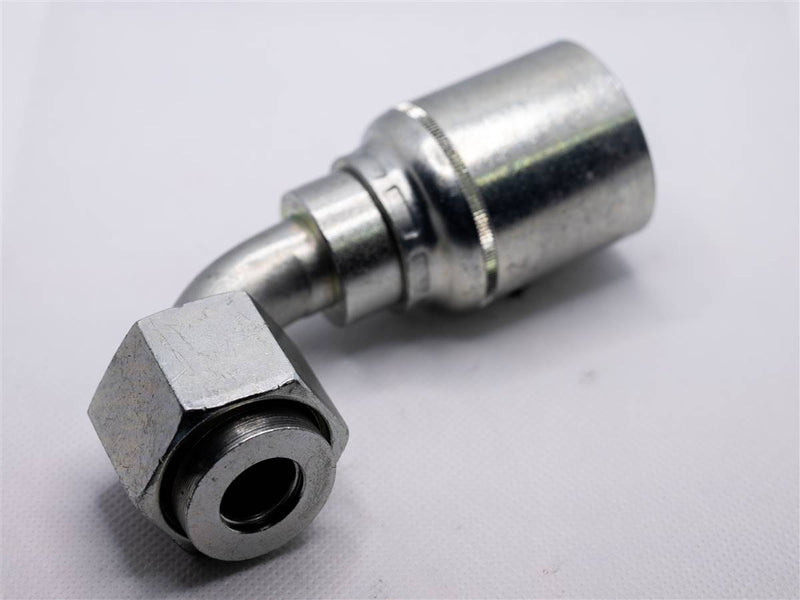 43012UA32 (3/4" Hose X 3/4" Female Flat Face 90 Short Drop)