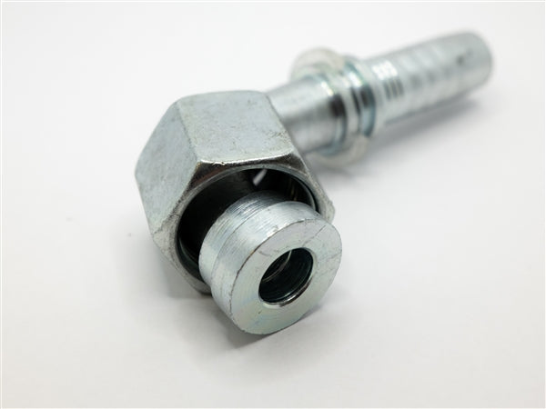 KR7-6-6FF90 (3/8" Hose x 3/8" Female Flat Face 90)