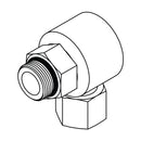 LS-6901 (Male O-Ring to Female NPSM Swivel Elbow 90)