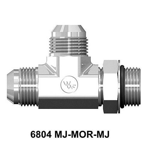 6804 Hydraulic Adapters JIC,PIpe, Flat Face, Metric, Flanges