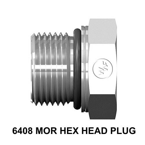 6408 MOR HEX HEAD PLUG