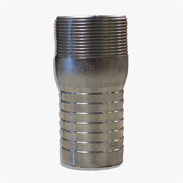 4" Steel King Nipple Male NPT x Hose Shank