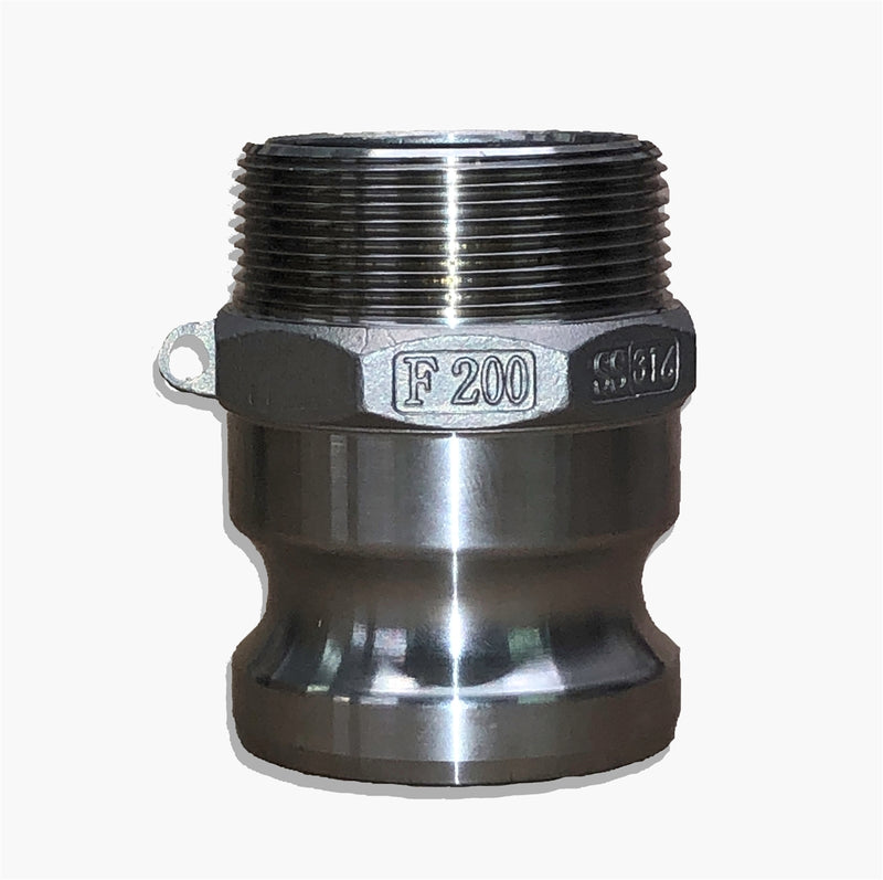 SS-CAMLOCK-F150 (1 1/2" F Series Male Adapter x Male NPT)