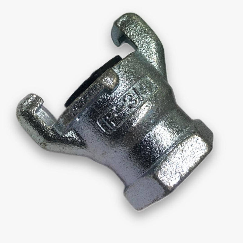 UF075 (3/4" X 3/4" Female NPT Chicago Air Hose Fitting  Universal Crows Foot Jack Hammer)