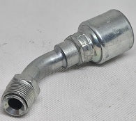 G25502-0606 (6G-6MIX45) 3/8" Hose X 3/8" SAE Male Inverted Swivel, 45° Elbow