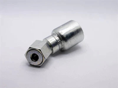 MFF45-6-16 (3/8" Hose x 16mm x 1.5 Nut Metric Female Flat Face 45 Degree Elbow)