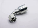 MFF90-8-22 (1/2" Hose x 22mm x 1.5 Nut Metric Female Flat Face 90 Degree Elbow)