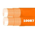 100R7 Thermoplastic Non-Conductive Standard OD Twin Line Orange